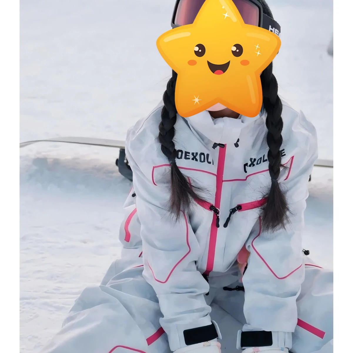 

НОВЫЙ лыжный костюм серии Star Spot, трехцветный дополнительный водонепроницаемый и влагостойкий лыжный костюм Full-Pressure Glue3L