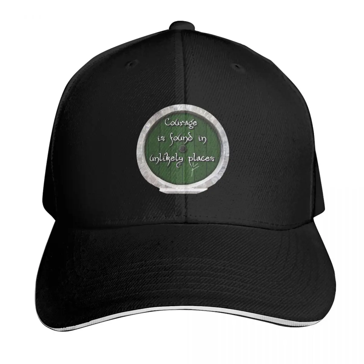Courage in unlikely places Baseball Cap Curved Brim Classic Fit Low Profile Unstructured Unisex for Men Women