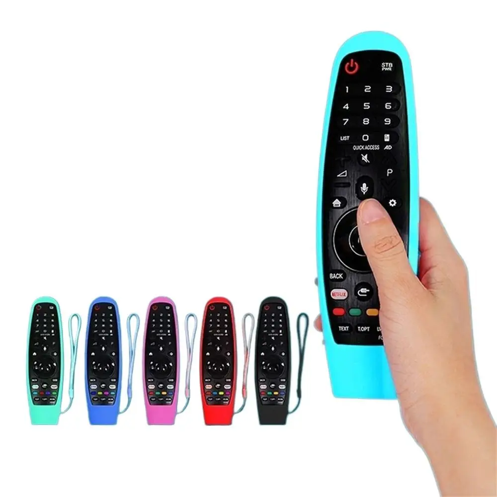 Protective Silicone Case for LG TV AN-MR600 650 diy AN-MR18BA MR19BA Remote Control Cover Shockproof Washable Remote MR-18 Cover