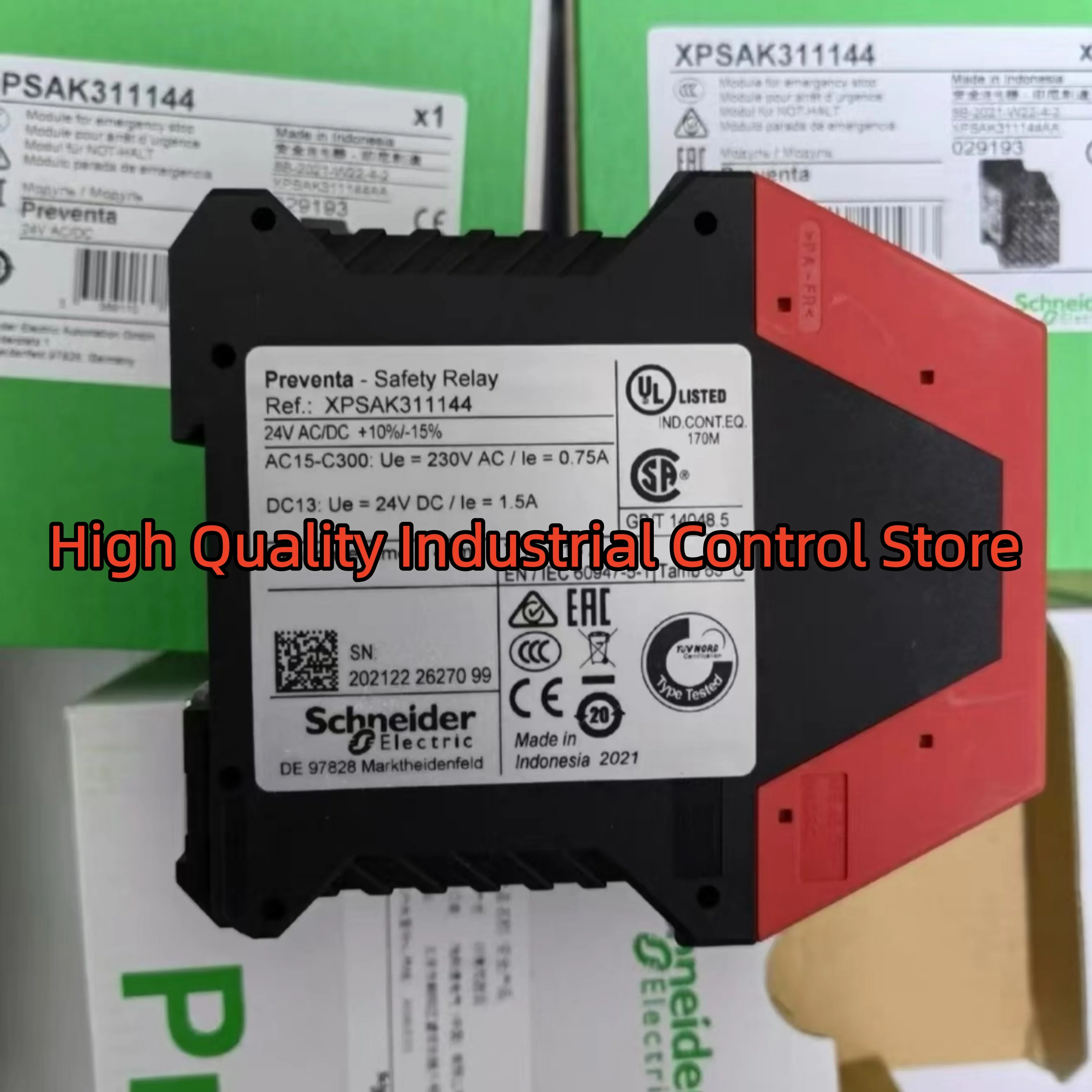 

safety relay XPSAK311144 XPSAK371144 new in box