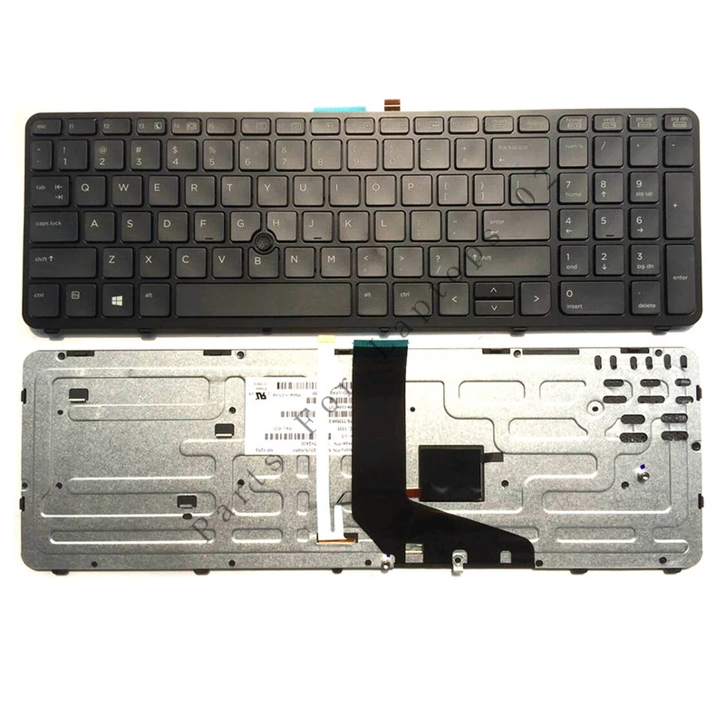 P For HP ZBook 15 G1 17 G1 15 G2 17 G2 Backlit Keyboard With Pointer