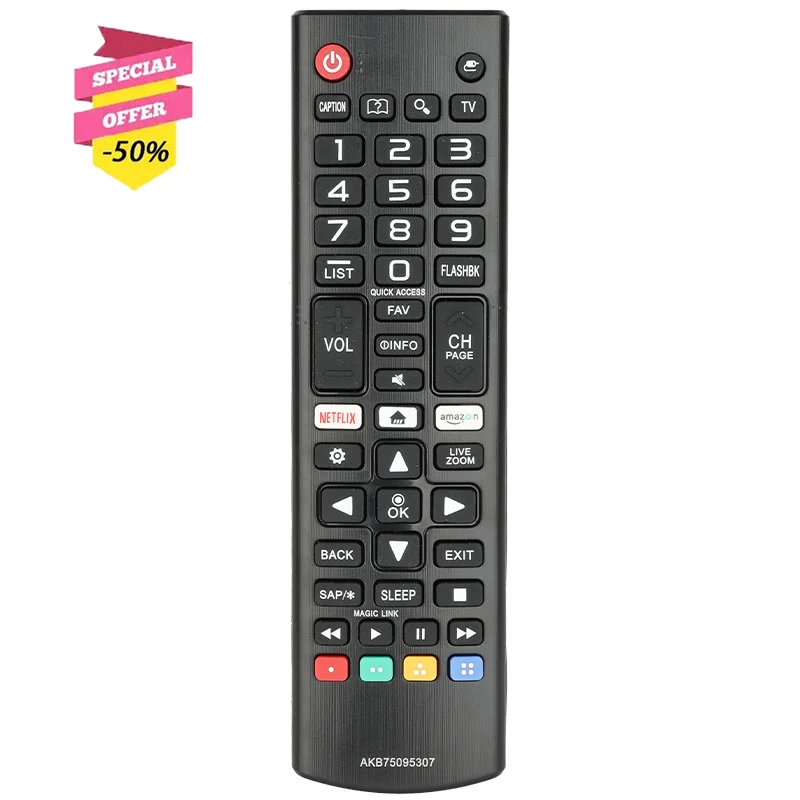 

AKB75095307 Remote Control For Smart TV 32LJ550B 55LJ5500 55UJ6050 43UJ6200 43UJ6500 43UJ6560 49UJ6500 49UJ6560 55UJ6520