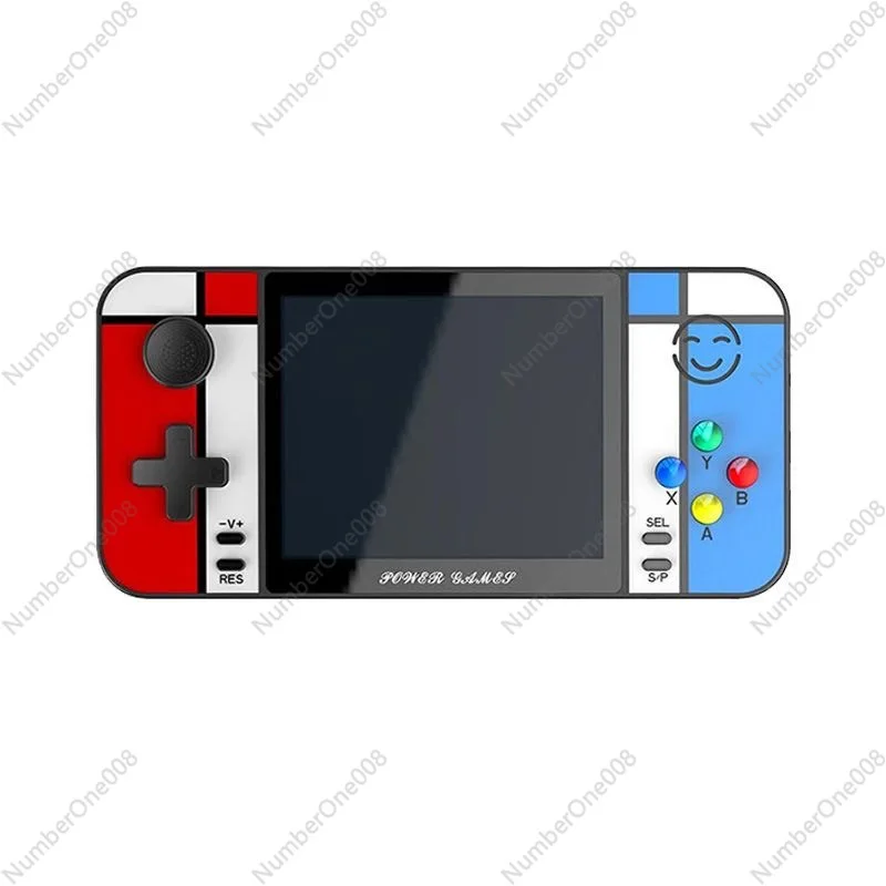 

Power bank game console 2-in-1 double handheld, children's nostalgic model, old-fashioned