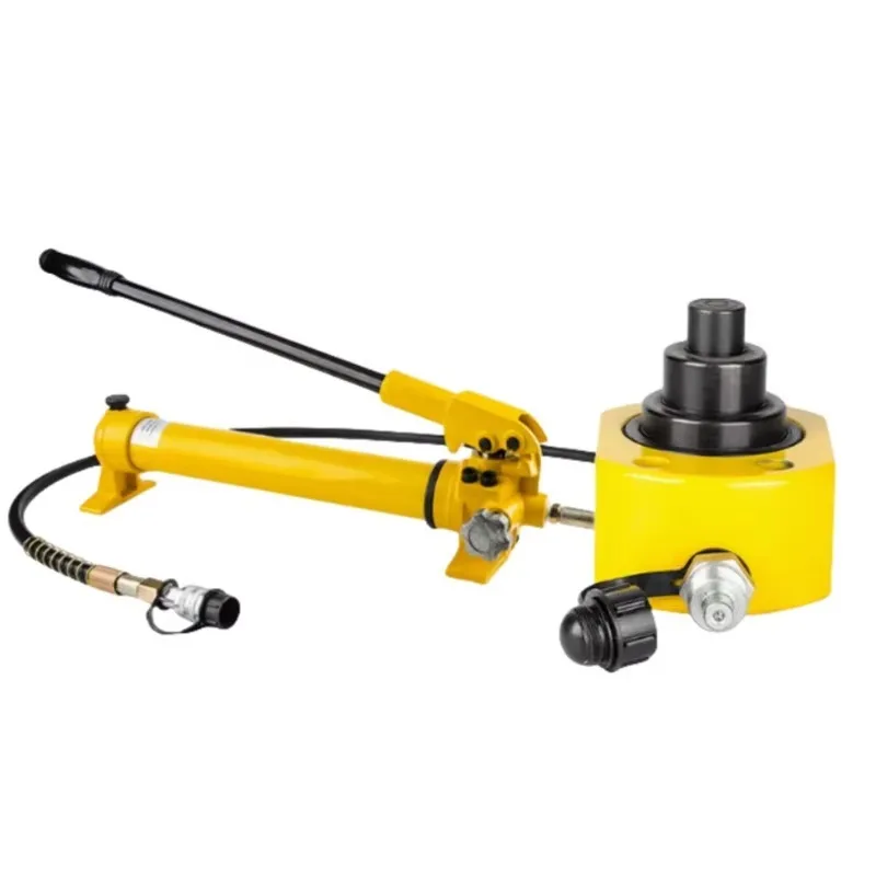 Gato hidráulico multisección seguro y estable para ajuste de equipos de precisión