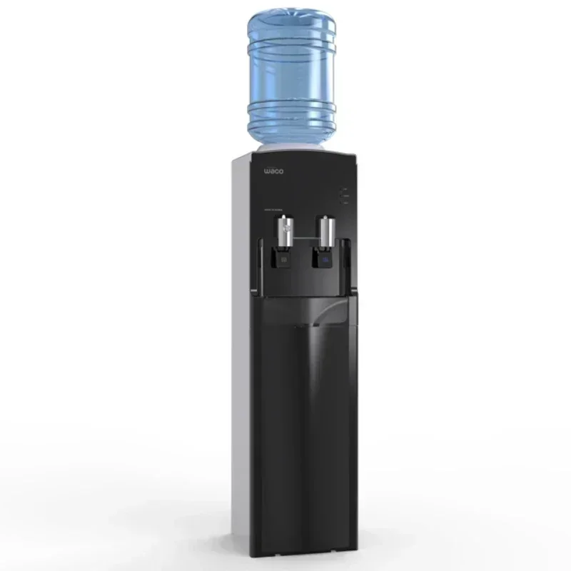 Bottled water cooler hot and cold water dispenser