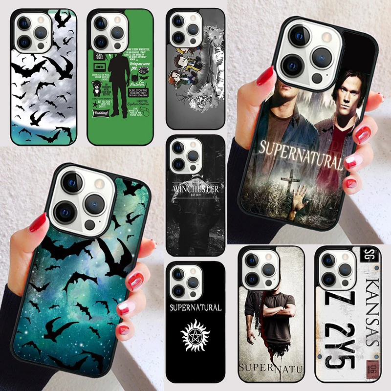 Supernatural Dean Winchester cover For iPhone 15 16 13 12 11 14 Pro Max Mini Max SE 2020 7 8 6S Plus Phone Case