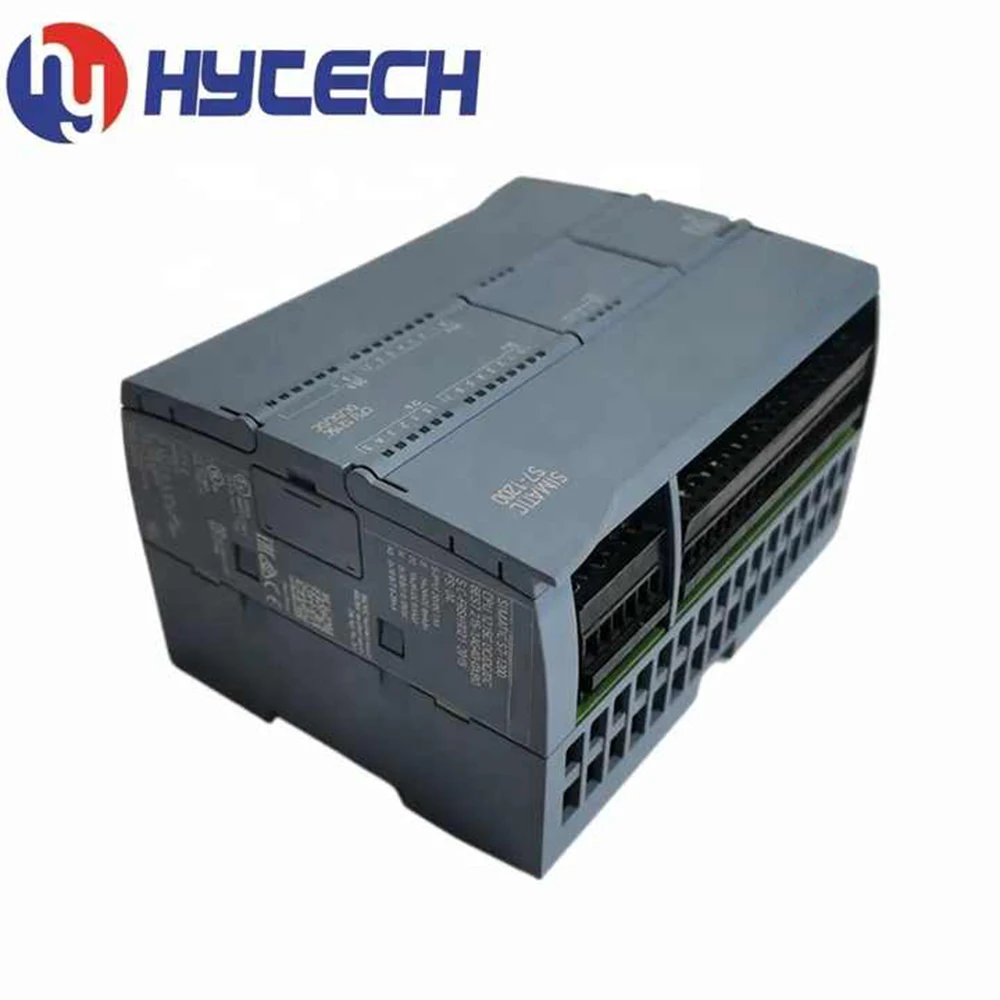 وحدة تحكم Hy-Tech PLC 14DI 10DO DC 2AI 2AO تناظرية IO PROFINET تدعم مصدر طاقة تيار مستمر نظام التحكم في المحرك الصناعي