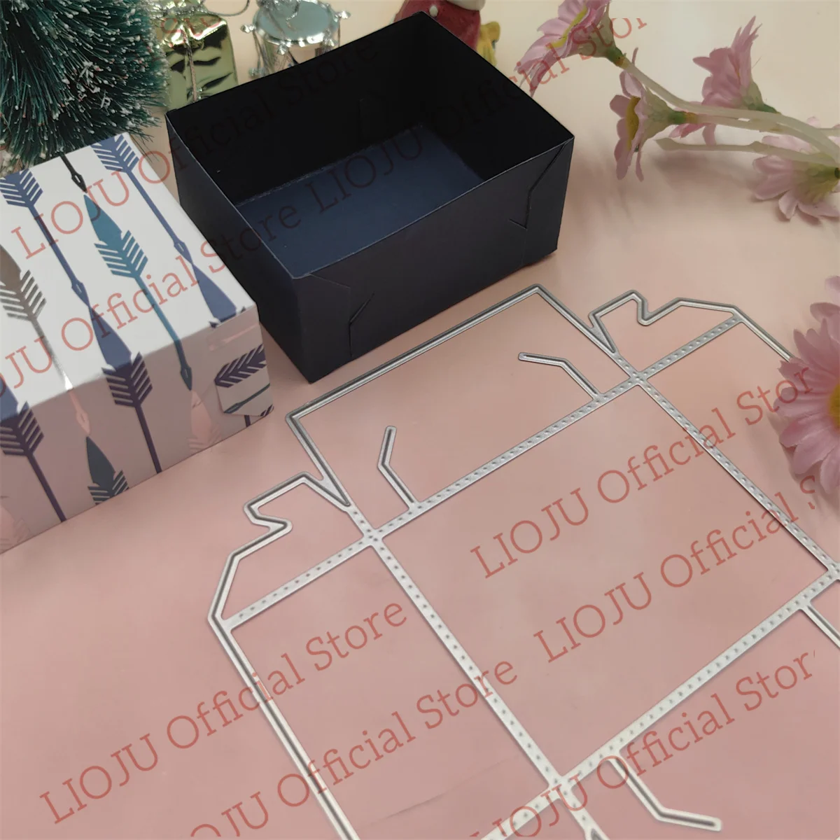 Box Candy Box Wedding Metal Cutting Dies New for Scrapbooking DIY Album Embossing Folder Paper Card Maker Template Stencils