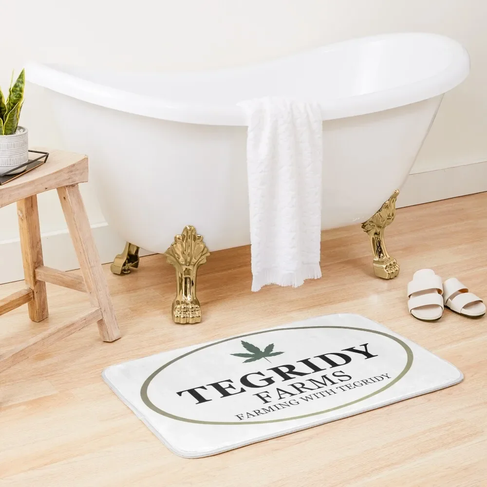

Tegridy Farms - Farming with Tegridy Bath Mat Bathroom Carpet Anti-Slip Bathtub Absorbent Rug Mat