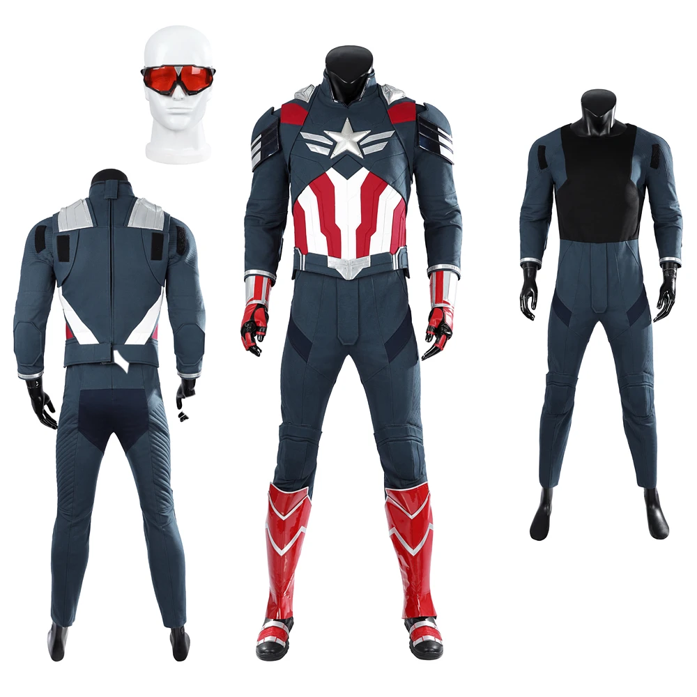 Brave New World 2025 New Movie Captain 4 Samuel Steven Cosplay Costumes Halloween Ball Comic Con High End Production Costume Top