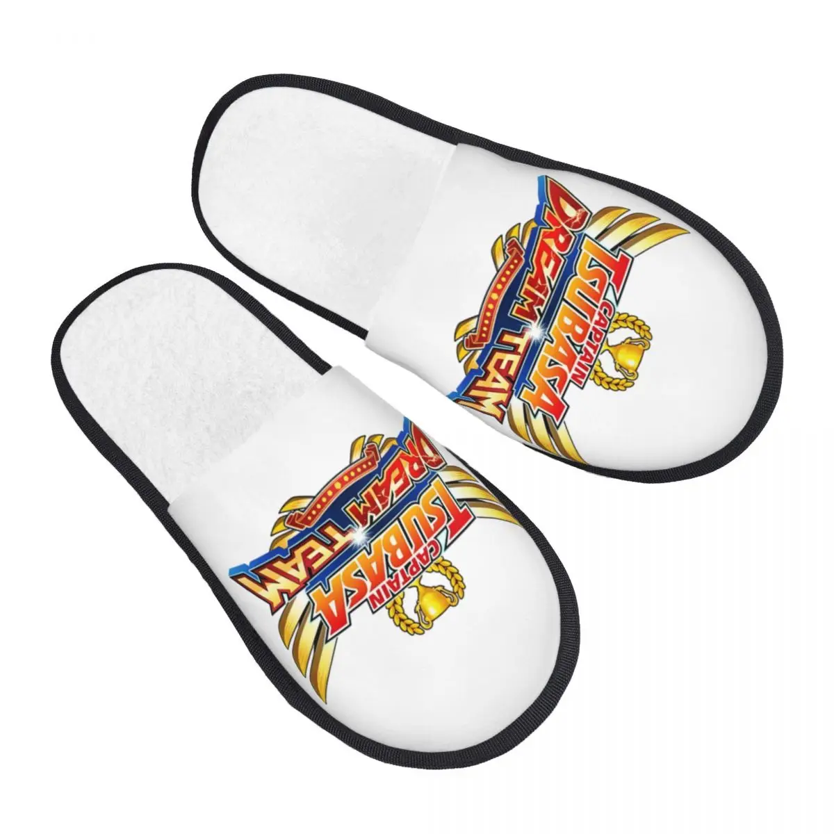 

Custom Captain Tsubasa Dream Team Memory Foam Slippers Women Cozy Warm Japan Anime Football Manga House Slippers