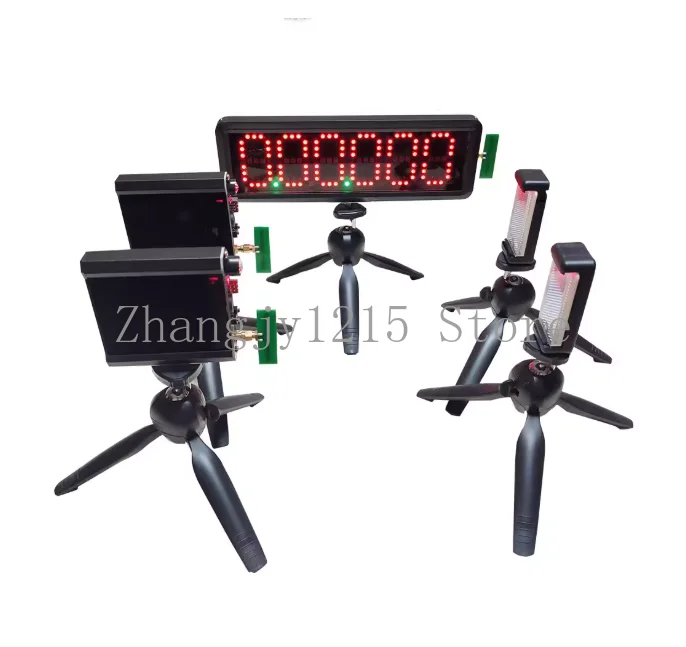 Infrared Laser Timer for Track and Field, Roller Skating, Car Racing, Gymkhana, Sprint Tests with Automatic Sensing