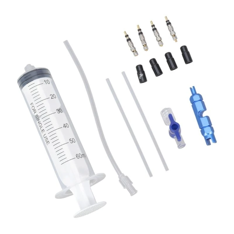 

Комплекты для ремонта шин дорожного велосипеда, 60 мл, инструмент для впрыска жидкости в шины велосипедов, прочный