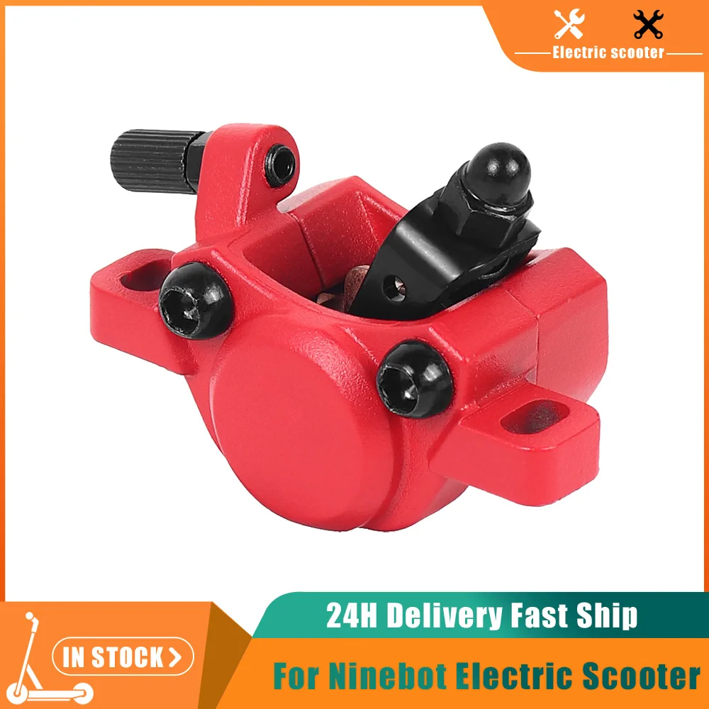

Замена дискового тормоза из алюминиевого сплава для электросамоката Ninebot MAX G3, передний и задний тормоз, включая тормозные колодки и детали.