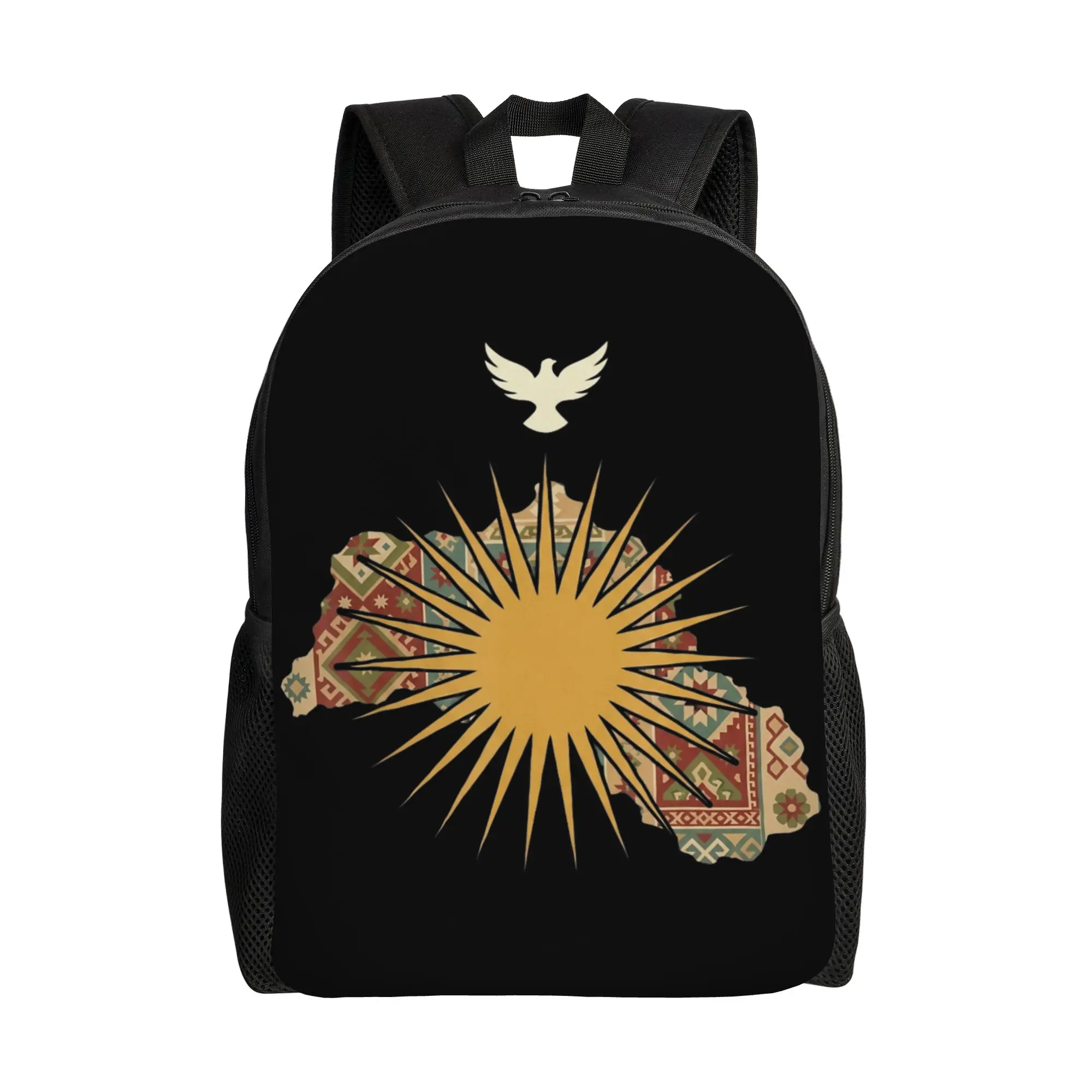 

Рюкзак с картой и флагом Курдистана, в стиле курдской культуры, повседневный, спортивный, студенческий, деловой, для ноутбука, для мужчин и женщин, сумка через плечо