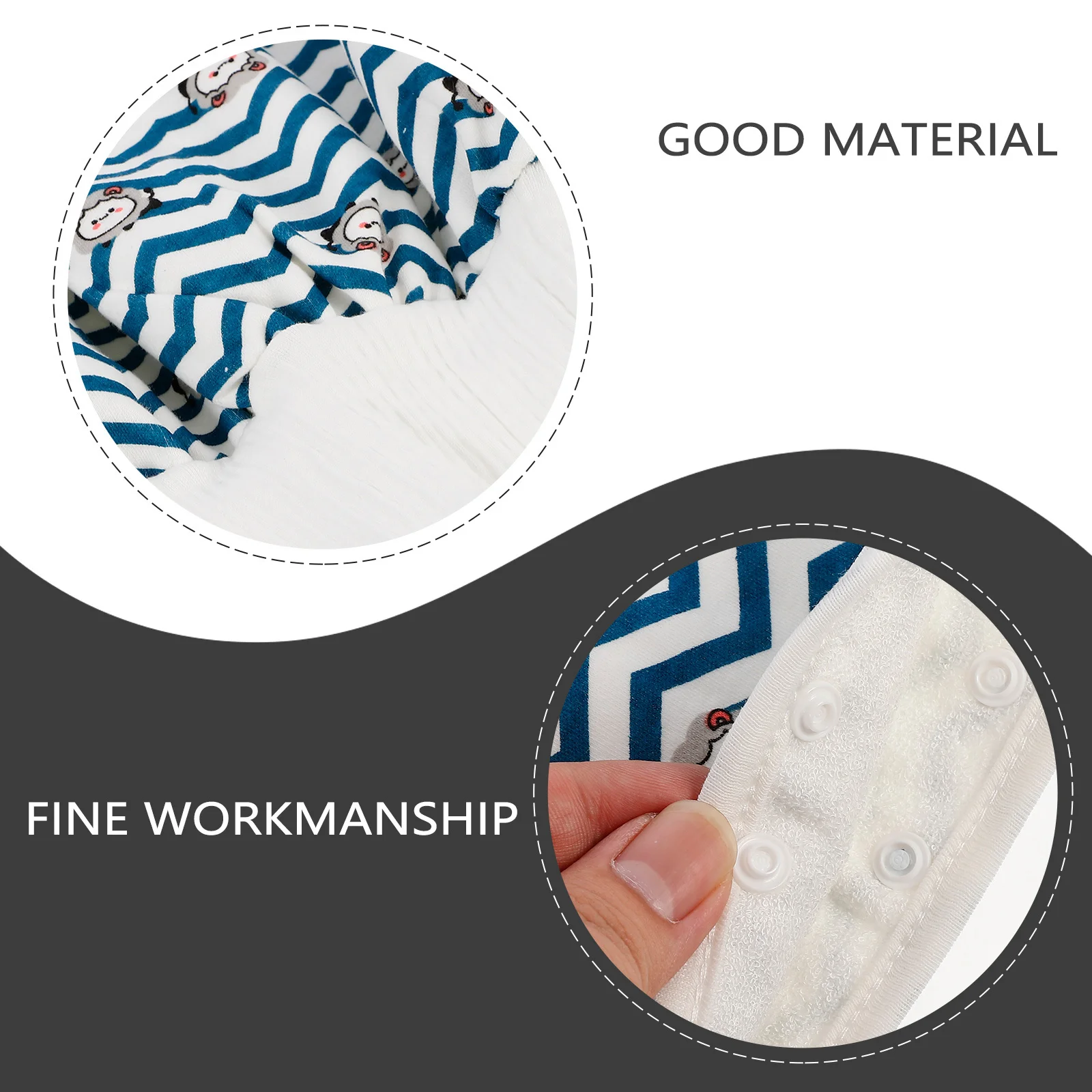 1 قطعة سروال حفاضات مريح لنوم الطفل للأطفال تصميم مرن متنوع السراويل تنورة حفاضات #2