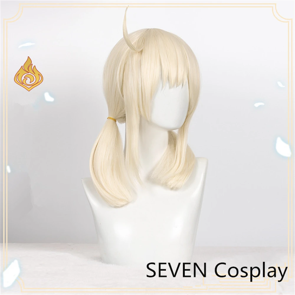 

SEVEN Cosplay In Stock Game Genshin Impact Klee Cosplay Wig