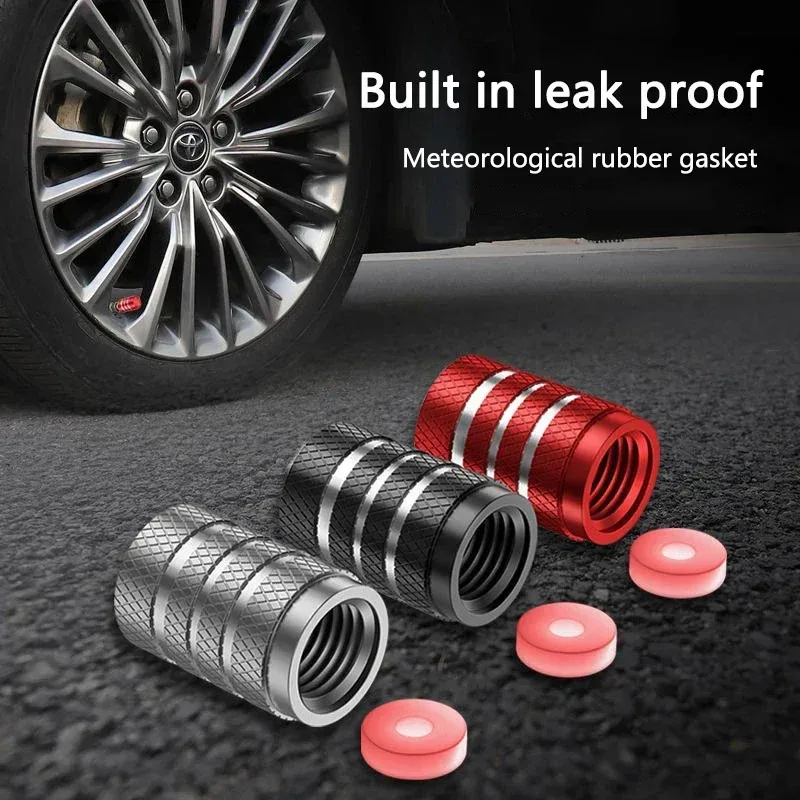 5Pcs Car Tire Valve Caps Auto Tyre Air Stem Dust Cover for Car Styling For Alfa Romeo  Giulia Giulietta GT Mito Brera F1 Stelvio view 5