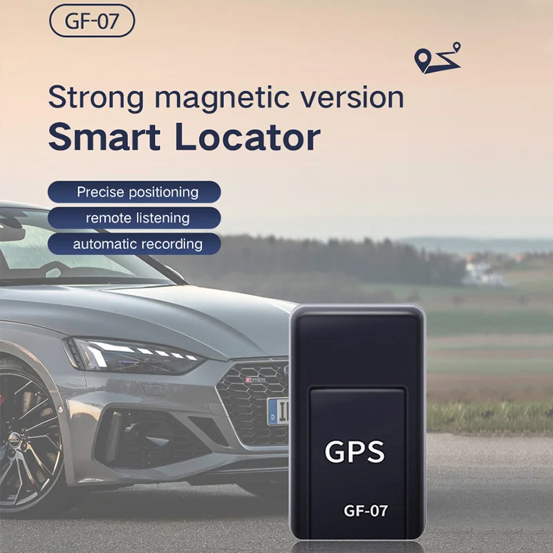 GPS Car Mini Tracker Real Time Tracking Car Anti-Theft Anti-lost Locator Strong Magnetic Message Portable Precise Positioner