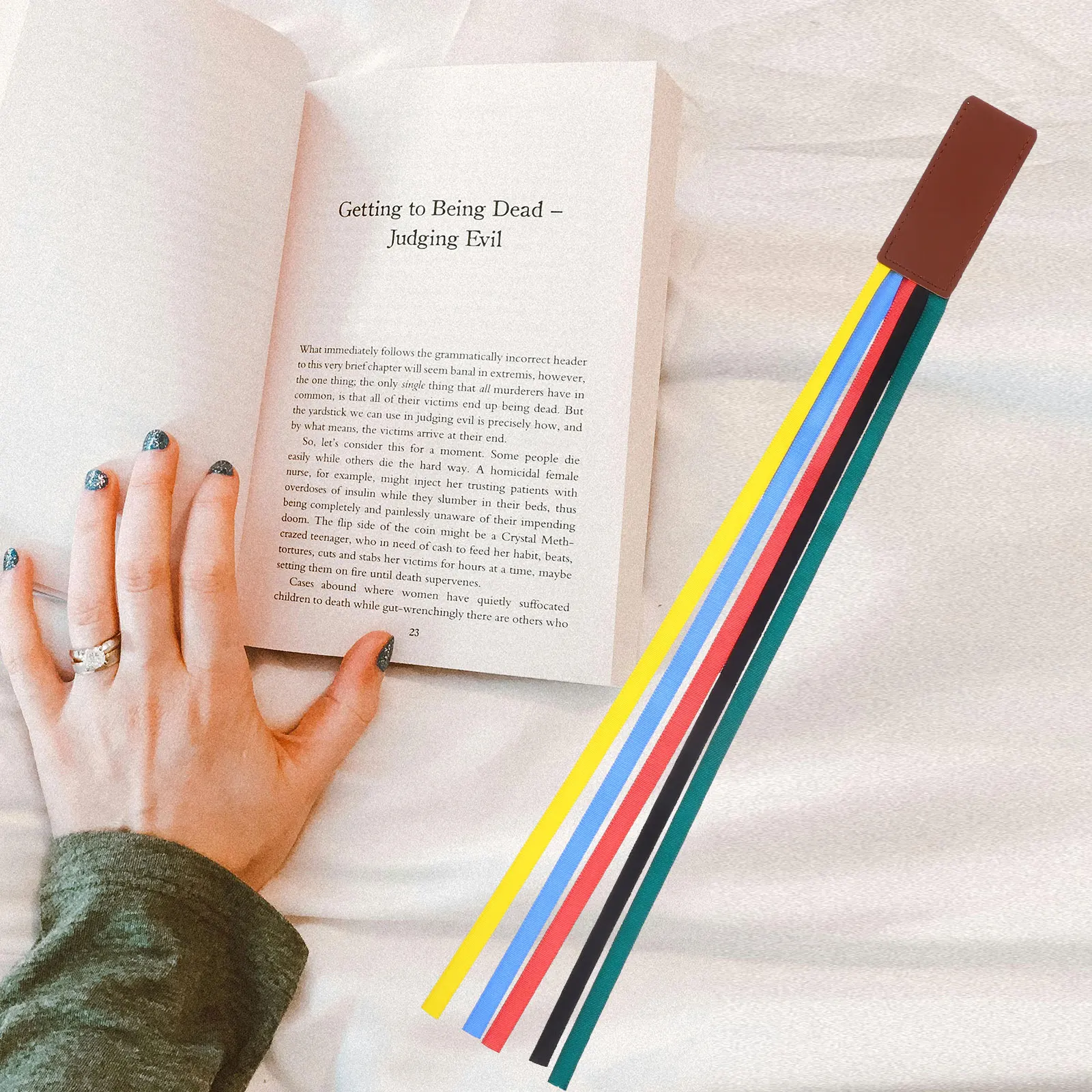 

Ribbon Bookmark Marker Decorative Satin Bow Page Nibs Artificial Colored Markers For Novelties Textbooks Smooth