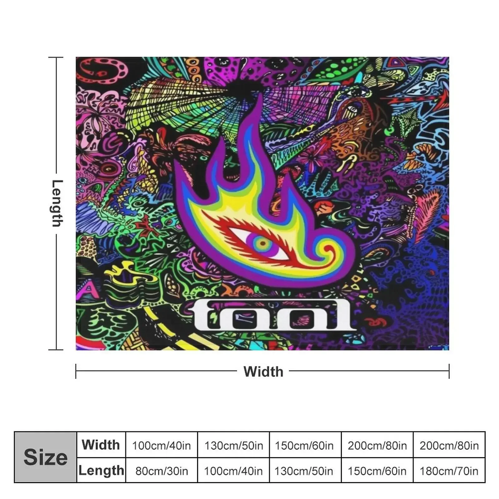 Lateralus ?nima Fear Inoculum 10,000 Days Undertow Throw Blanket Large Thermals For Travel Weighted Soft Plaid Blankets