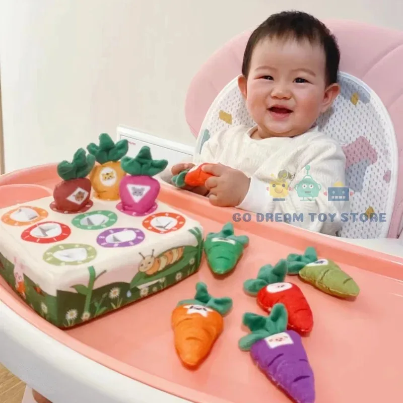 Baby Montessori Toy Toddler Fine Motor Skills Training Color Learning Educational Toys For Children Preschool Sensory Activity