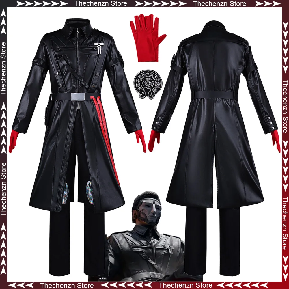 

Костюм для косплея Fancy Dress Game Force of DF Warden для мужчин, мужская одежда, костюм на Хэллоуин, мужской костюм для ролевых игр, наряды для вечеринок в стиле фэнтези