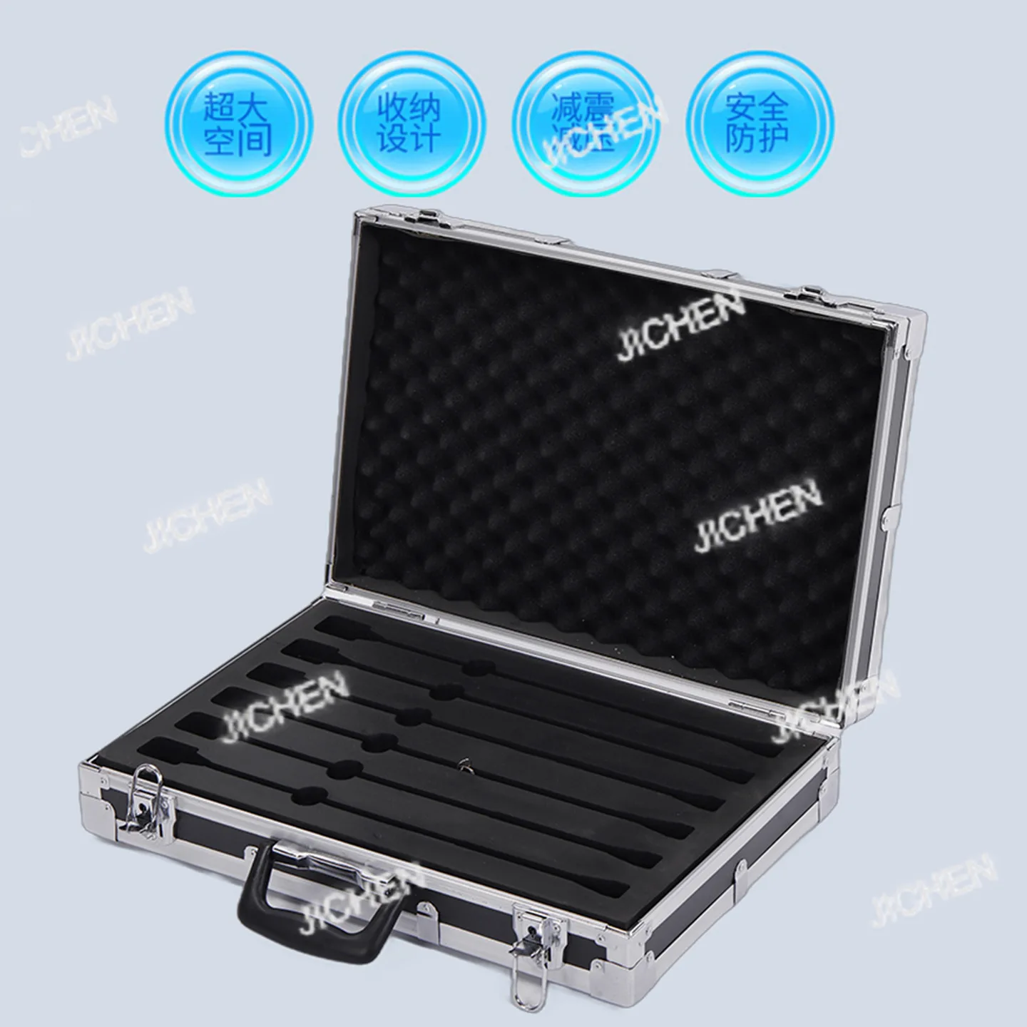 アルミニウム合金、エアボックス、計器機器ボックス、機器ボックス、釣り竿、ロッド輸送用アルミニウムボックス