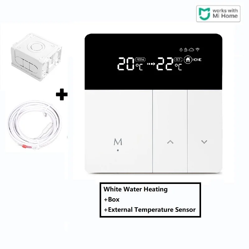 Temperature Controller for Eletric Water Heating Control By MIJIA/Mihome APP Smart WiFi Thermostat with Box