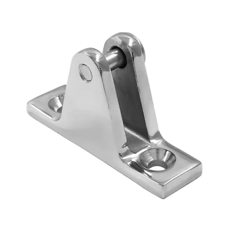 Bimini Top Deck Hinges Marine 316 Stainless Steel Boat Parts Accessories Bimini Top Fitting Hardware With Quick Release Pins