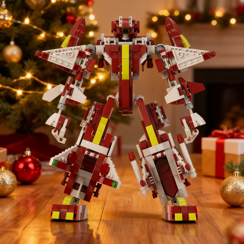 737pcs MOC Fusion AEROVEX Model Toy Building Blocks Construction Christmas Gift Birthday Art Creative DIY Assemble Education