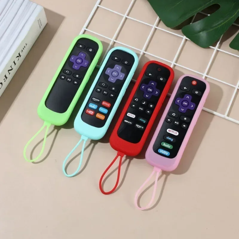 Protective Case Fit for TCL  Express RC280 RCAL7R TV Remote Control Cover Silicone Dust-proof Skin Anti-Slip