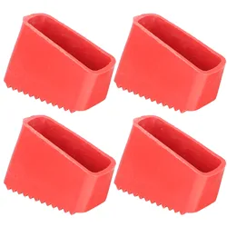 4 Pcs Ladder Feet Covers Non-Slip Rubber Pads Cushion Extension Ladder Covers Security Bumpers AntiSlip Foot Rubber Pads Ladders