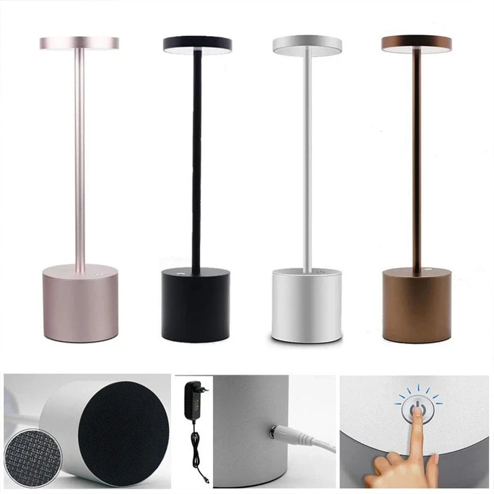 Eye Care Charging Desk Light LED Wireless Touch Night Reading Restaurant Bar Bedroom Decoration