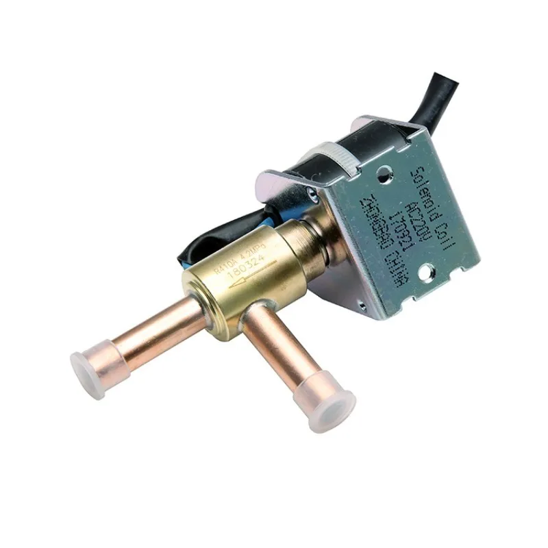 FDF Small Flow Refrigeration Solenoid Valve Fit Heat Pump Ice Maker Defrost Dehumidifier Ice Cream