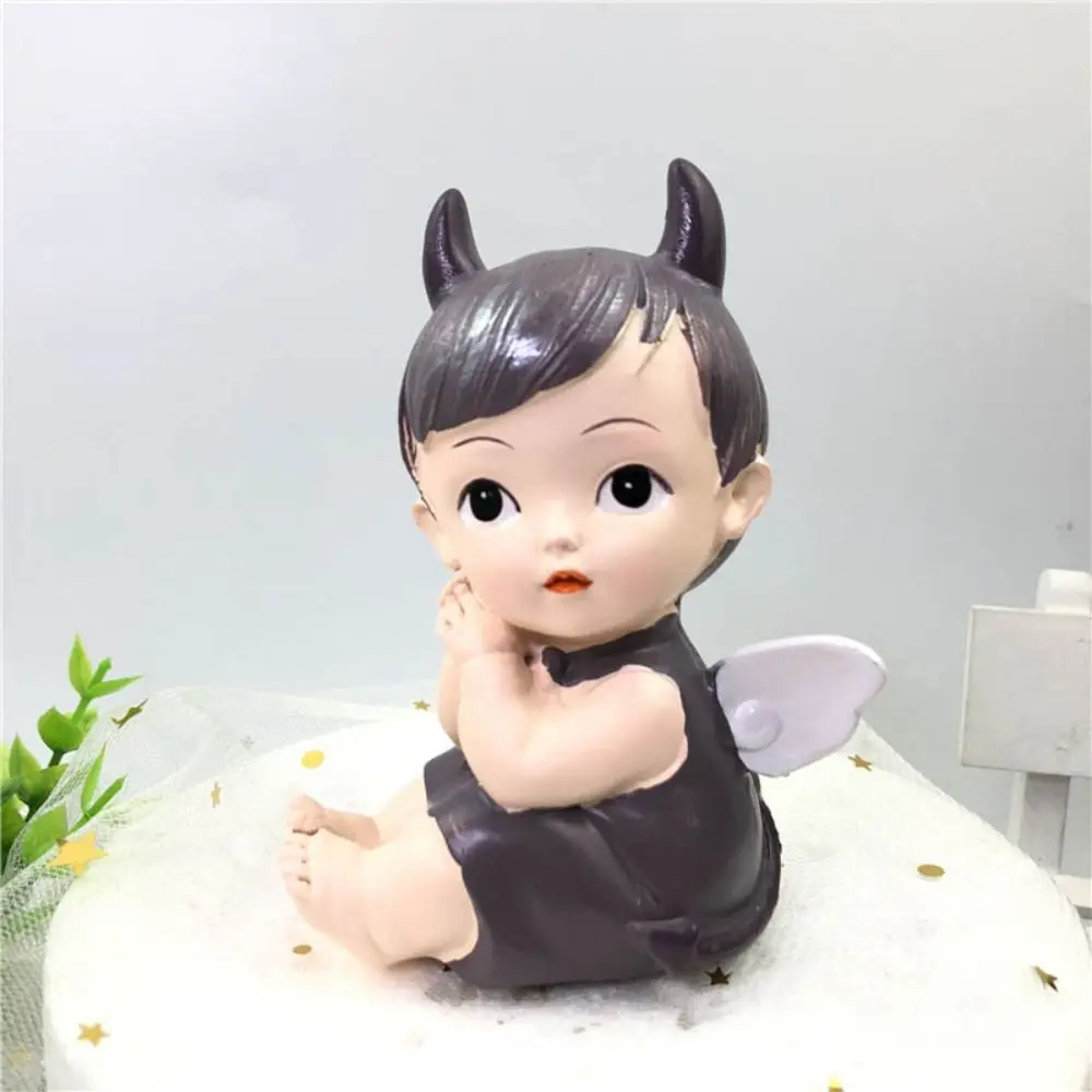 

Event & Party PVC Anime Figure Cake Topper Girl DIY Angel Cake Topper Colorful Cake Decorating Supplies Cake Decorate Home
