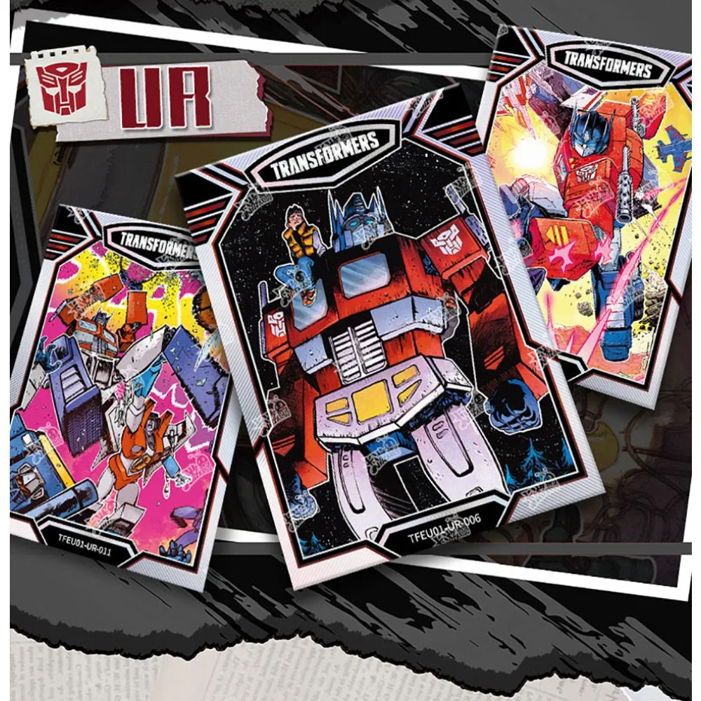 KAYOU Carte da collezione originali Transformers Animazione Protagonista di fumetti Regali di carte fantastiche in edizione limitata creativa e squisita