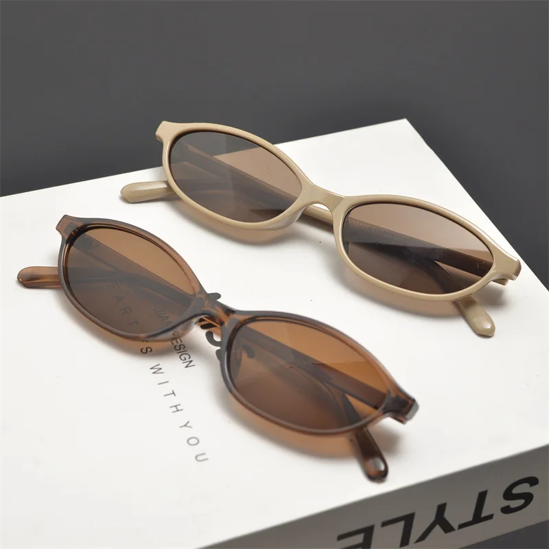 

Sexy Small Cat Eyes Women's Sunglasses New Fashion Leopard Brown Sun Glasses Female Retro Colorful Shade Eyeglass