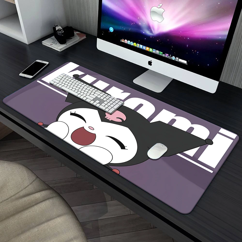 Sanrio Kuromi Cute Mouse Pad Keyboard Gaming Accessories Mouse Mats Game Office Computer PC Gamer Laptop Desk Mat