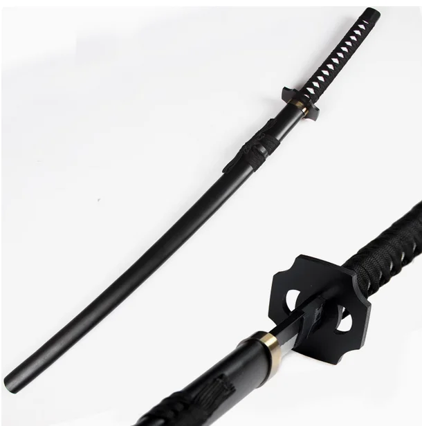 104 سنتيمتر Sou Sokuten Oodentamitsuyo Katana Tachi السيف رسمت شفرة خشبية صلبة صالح ممارسة التدريب تأثيري سلاح الدعائم غير حاد #4