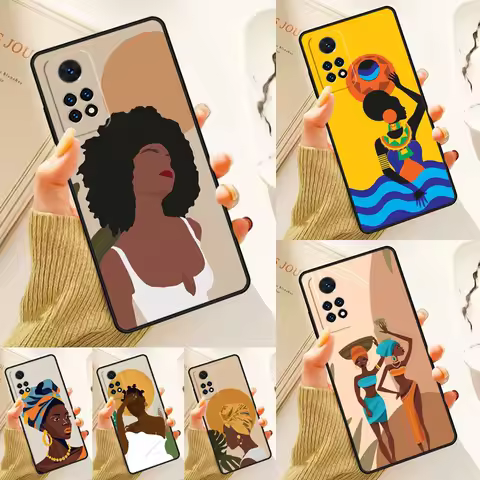 South Africa Woman Case For Samsung Galaxy S24 Plus S23 S20 S21FE Lite S22 Ultra Note 20 S8 S9 S10 Phone Coque