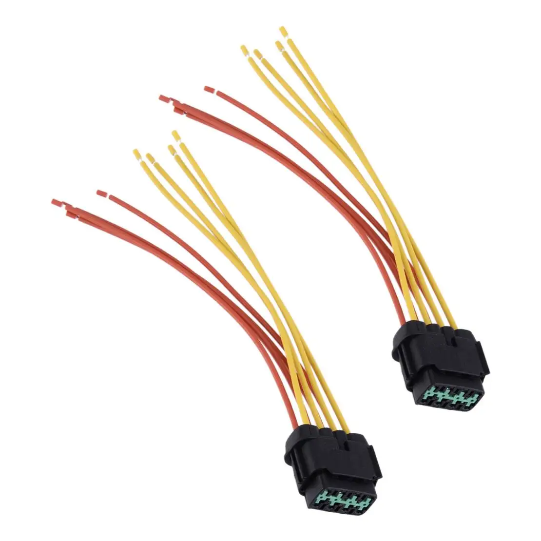 

6918-1780 2pcs 8-Way Front Headlight Plug Connector Harness Fit For Nissan Sentra 2013 2014 2015 2016 2017 2018 2019 2020 2021