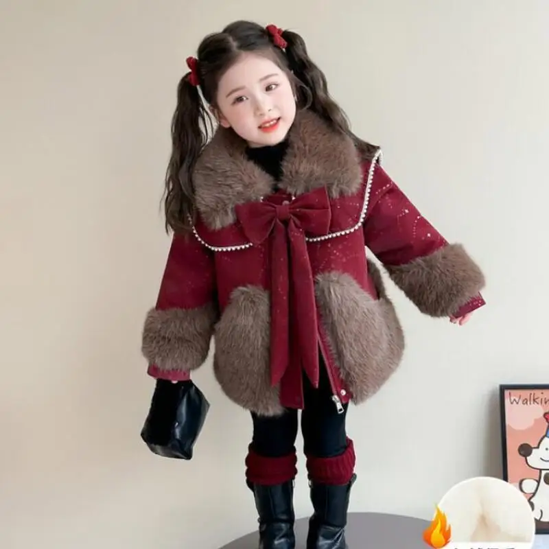 Coat Tops Child Kawaii New Style Casual Clothing Baby Jackets Children's Autumn Clothes Girls Maternity Girl Boys Winter Girls'