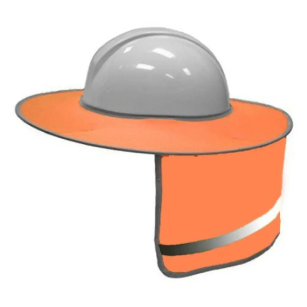 

Outdoor Protection Cap Cover High Visibility Reflective Stripe Safety Hat Sun Shade Working Sturdy