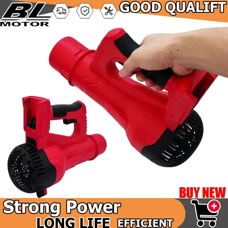 

New 38000RPM Cordless Air Blower Brushless Handheld Leaf Jet Turbo Blower Power Tool For Milwaukee 18V Battery