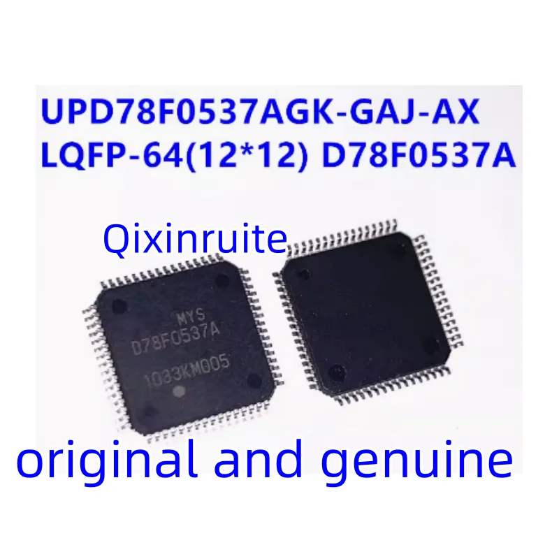 

Qixinruite Brand new original UPD78F0537AGK-GAJ-AX LQFP-64 D78F0537A IC MCU 8BIT 128K IC chip