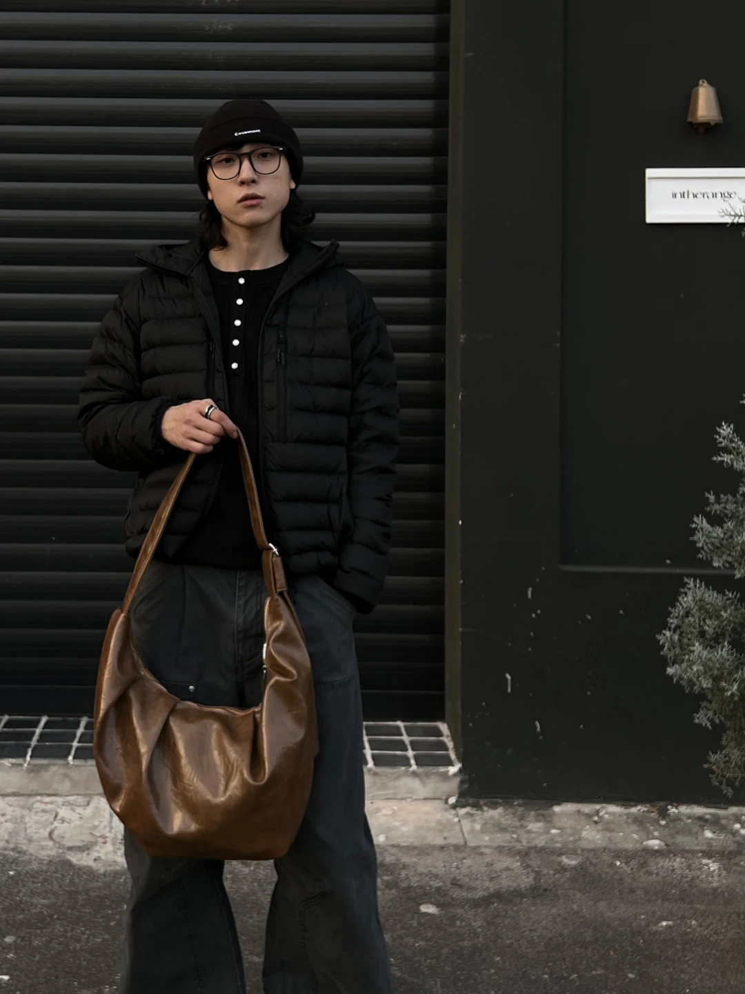 Casual Dumpling Shape Shoulder Bag for Men And Women Large Capacity Underarm Moon Tooth Hobo Bag Leisure Crossbody Bag