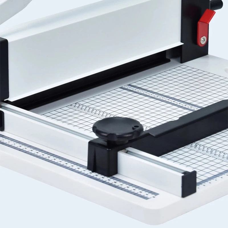QD220 Heavy-Duty Paper Cutter A4 Thick-Layer Cutting Blade Paper Trimmer Commercial Office Document Cutter Manual Photo & Busine