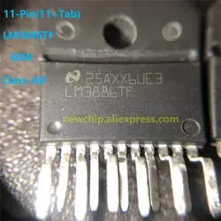 LM3886TF New original IC Audio Power Amplifier, B, 1 Channel, 68 W, 20V to 94V, TO-220, 11 Pin One-stop Service LM3886TF LM3886