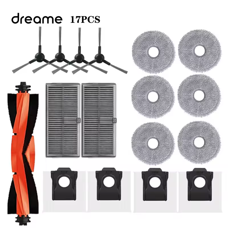 Dreame L10s Pro Ultra Heat, X30 Ultra, X30 Pro Vacuum Cleaner Replacement Accessories Main Side Brush Filter Mop Dust Bag - Image 13